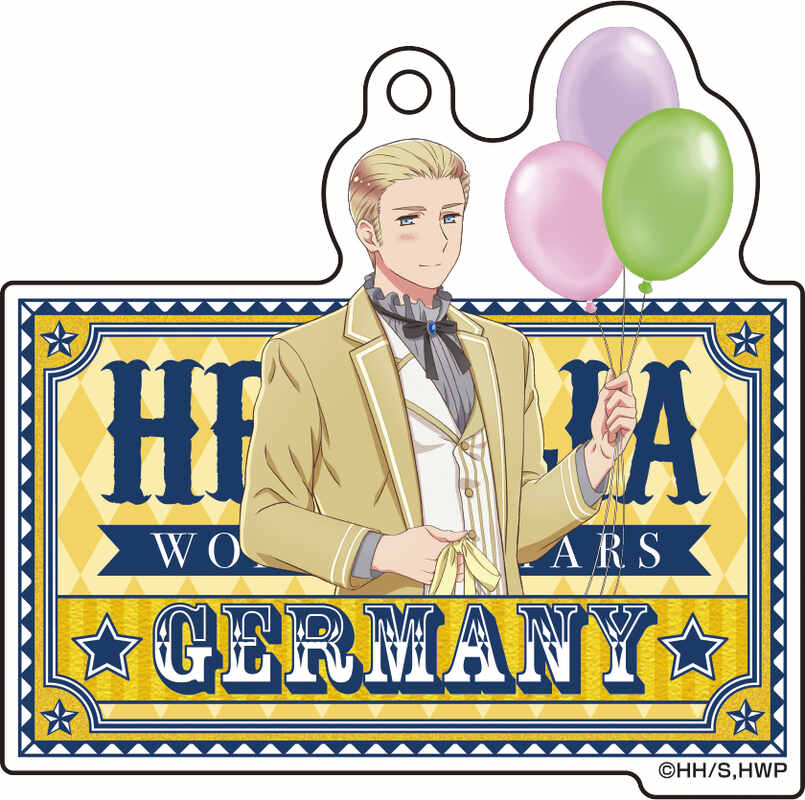 (PO) Hetalia World Stars Original Illustration Acrylic Key Chain Collection Circus Ver. [BOX] Image_3