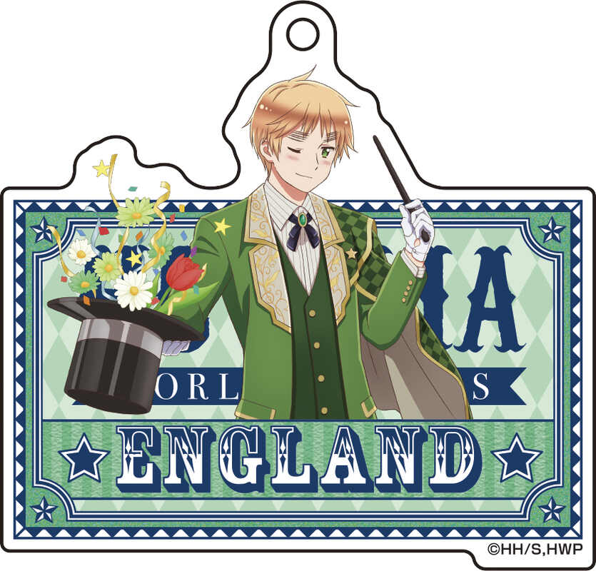 (PO) Hetalia World Stars Original Illustration Acrylic Key Chain Collection Circus Ver. [BOX] Image_6