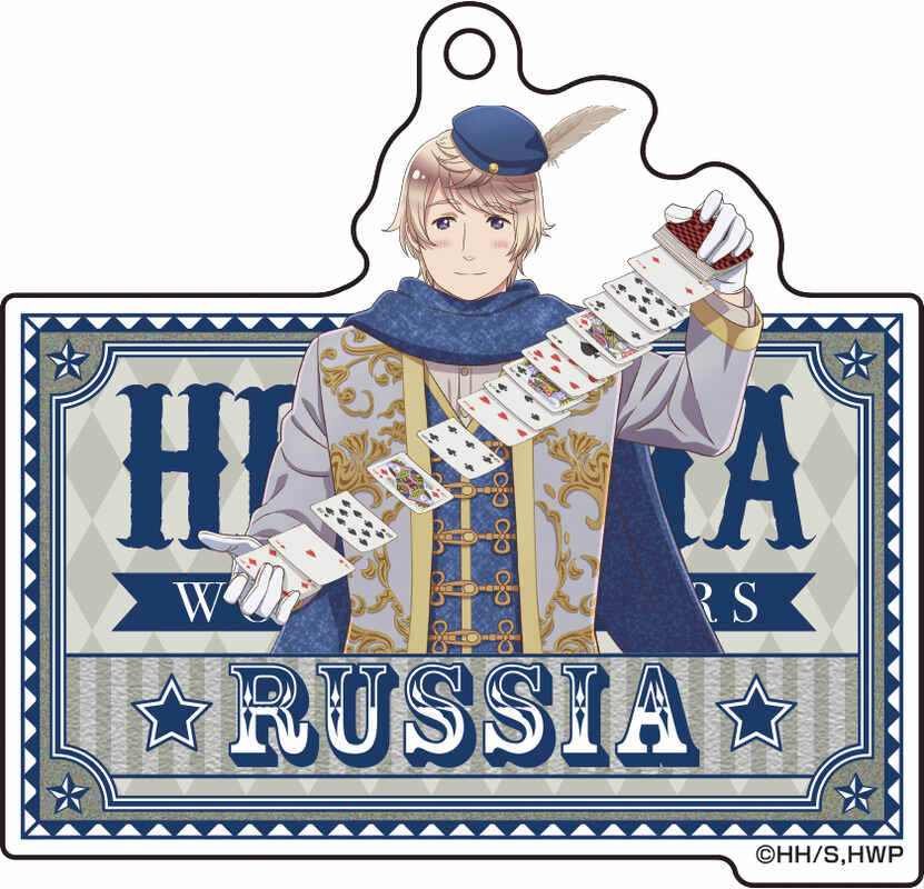 (PO) Hetalia World Stars Original Illustration Acrylic Key Chain Collection Circus Ver. [BOX] Image_8