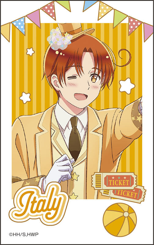 (PO) Hetalia World Stars Original Illustration Mini Photo Card Collection Circus Ver. [BOX] Image_2