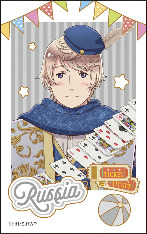(PO) Hetalia World Stars Original Illustration Mini Photo Card Collection Circus Ver. [BOX] Image_8