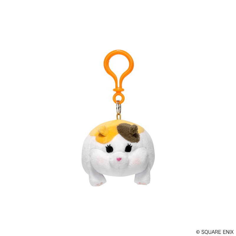 (PO) Final Fantasy XIV Small Plush with Color Hook Fat Cat Image_1