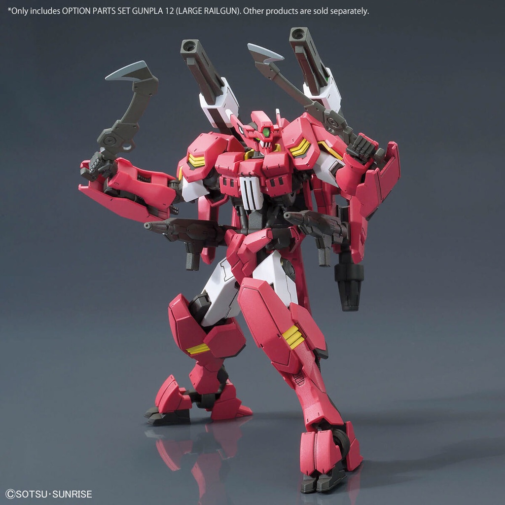 (PO) Optional Parts Set Gunpla 12 Gundam Iron-Blooded Orphans Urdr-Hunt (Large Railgun) Image_7