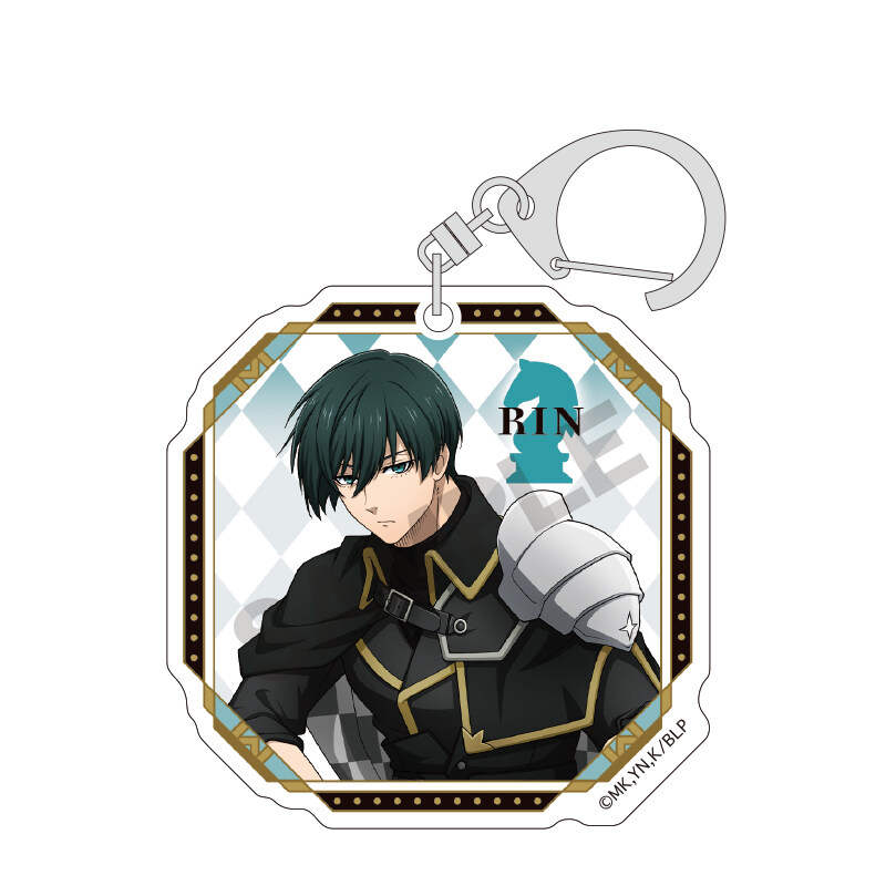 (PO) Blue Lock Trading Acrylic Key Chain Chess [BOX] Image_13