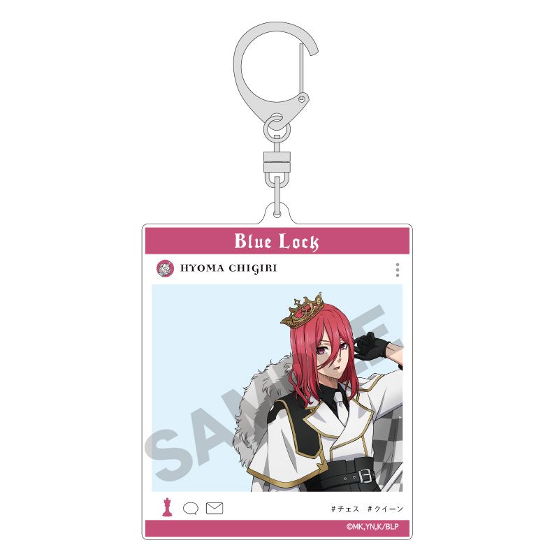 (PO) Blue Lock SNS Style Acrylic Key Chain Chigiri Hyoma Chess Image_1