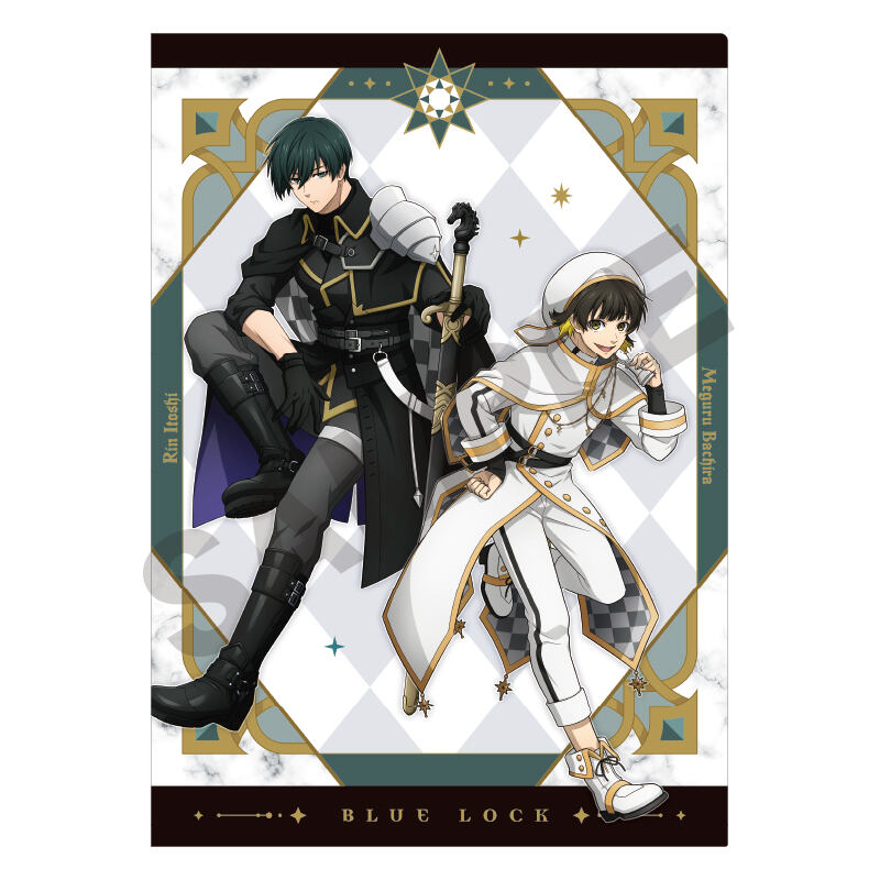 (PO) Blue Lock Single Clear File Bachira Meguru & Itoshi Rin Chess Image_1