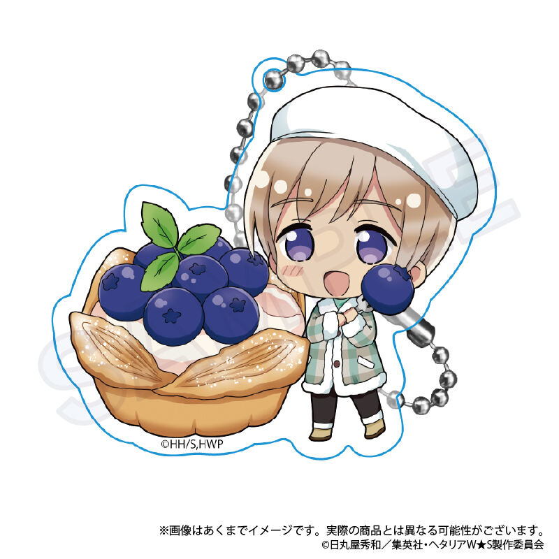(PO) Hetalia World Stars Trading Acrylic Key Chain Yummy! Ver. Vol. 2 [BOX] Image_5