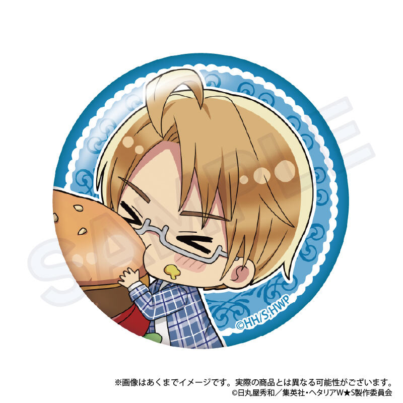 (PO) Hetalia World Stars Trading Can Badge Yummy! Ver. Vol. 1 [BOX] Image_5