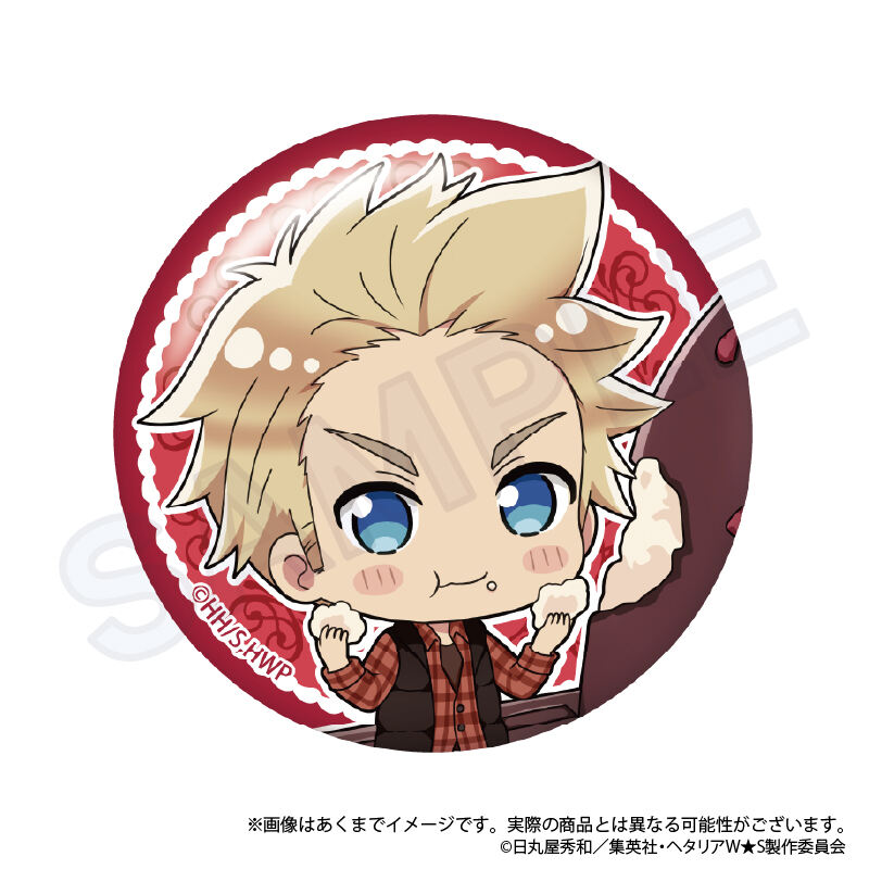 (PO) Hetalia World Stars Trading Can Badge Yummy! Ver. Vol. 2 [BOX] Image_7