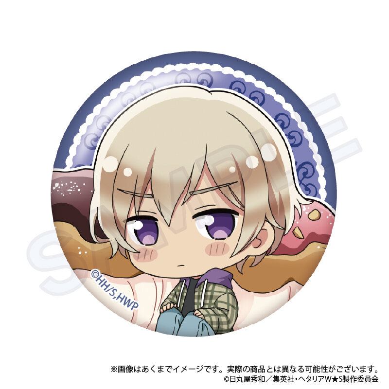 (PO) Hetalia World Stars Trading Can Badge Yummy! Ver. Vol. 2 [BOX] Image_9