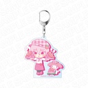 (PO) Welcome to Demon School! Iruma-kun x Sanrio Characters Deka Key Chain Asmodeus Alice x My Melody Sweets Ver. Image_1
