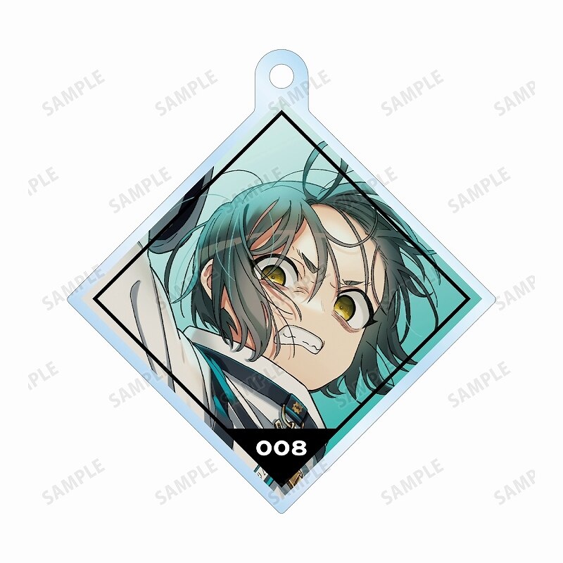 (PO) Milgram Amane The Purge March Jacket Illustration Ver. Twin Wire Big Acrylic Key Chain Image_2