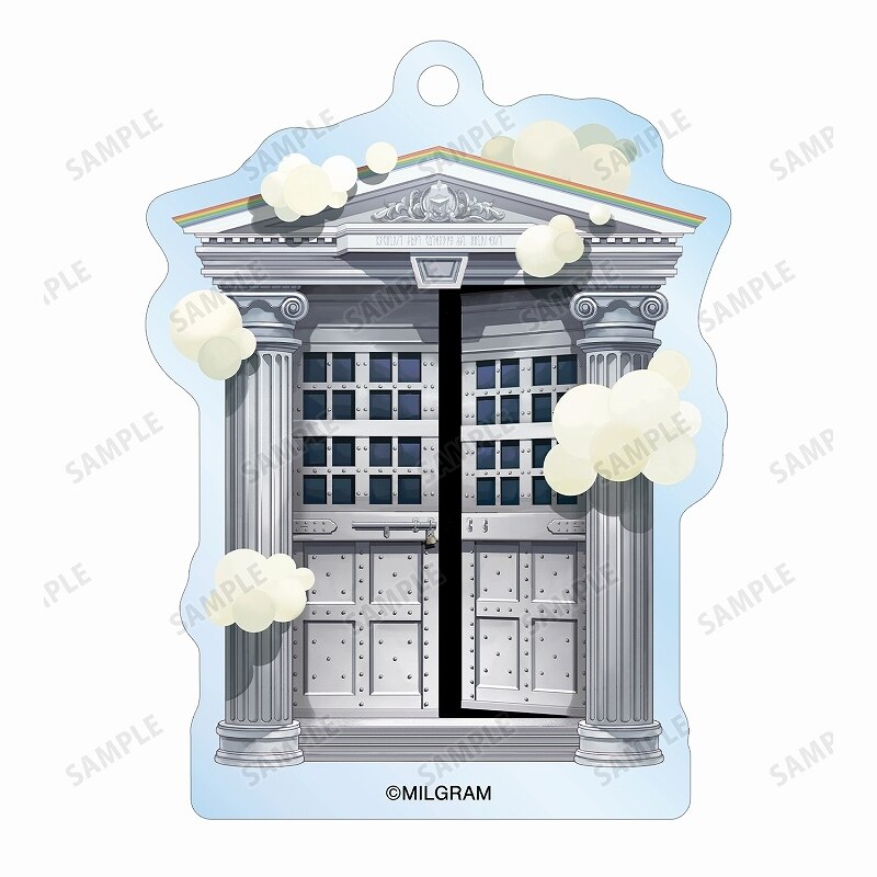 (PO) Milgram Amane The Purge March Jacket Illustration Ver. Twin Wire Big Acrylic Key Chain Image_3