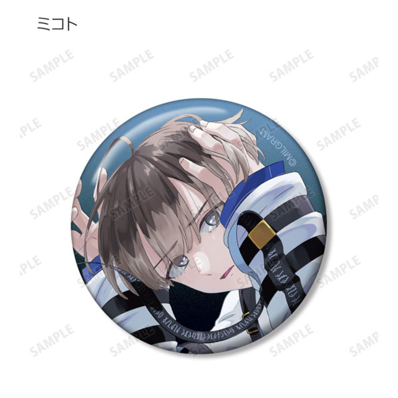 (PO) Milgram Original Illustration LIVE EVENT hallucination Ver. Trading Can Badge [BOX] Image_13
