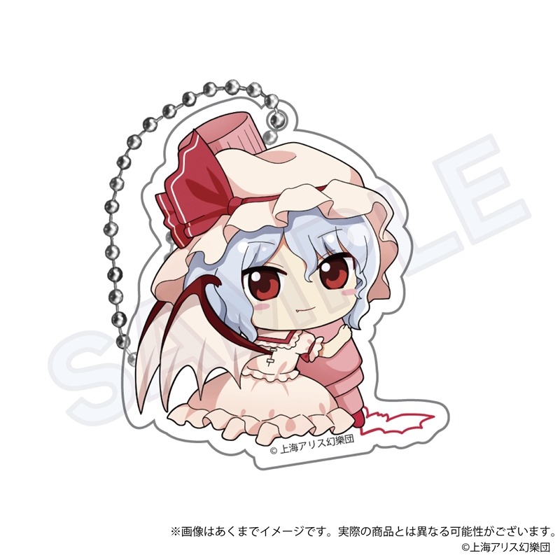 (PO) Touhou Project: Touhou Eiyashou - Imperishable Night. Trading Acrylic Key Chain Oekakiccho Ver. A Box [BOX] Image_5