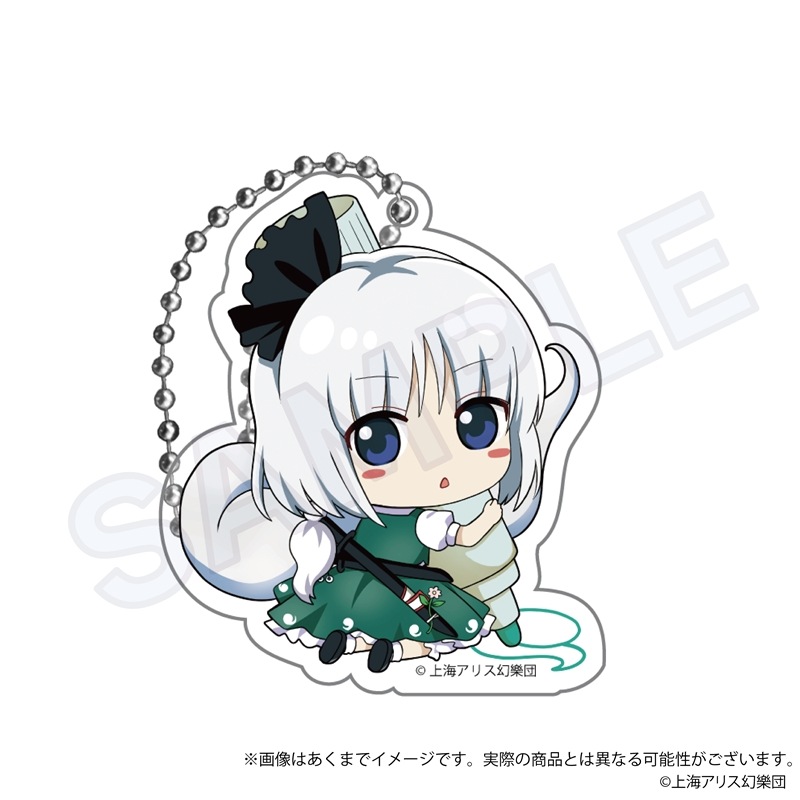 (PO) Touhou Project: Touhou Eiyashou - Imperishable Night. Trading Acrylic Key Chain Oekakiccho Ver. B Box [BOX] Image_4