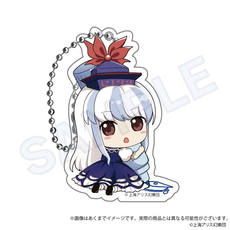 (PO) Touhou Project: Touhou Eiyashou - Imperishable Night. Trading Acrylic Key Chain Oekakiccho Ver. B Box [BOX] Image_7
