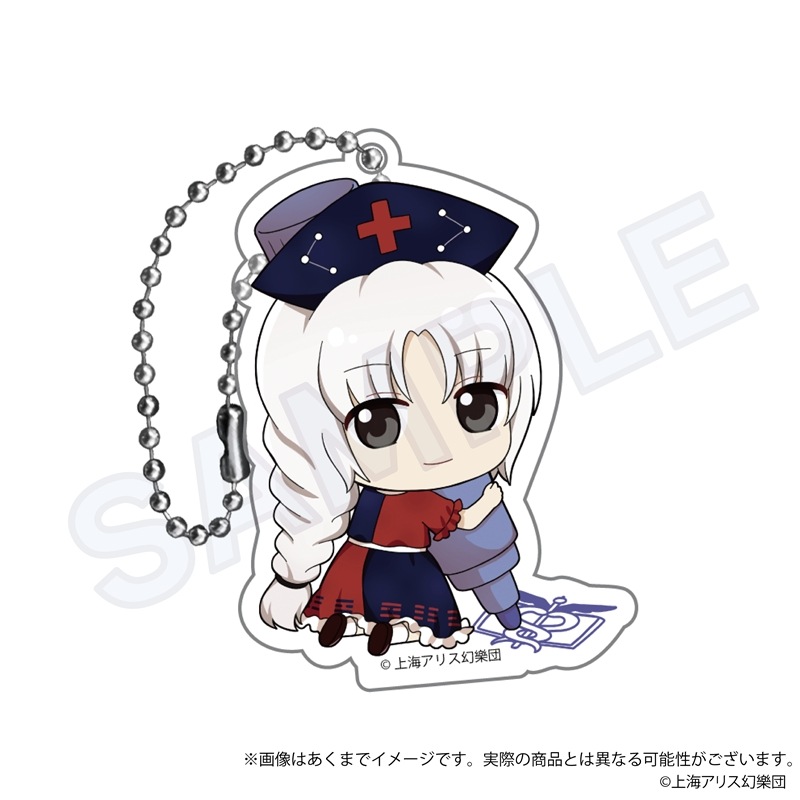 (PO) Touhou Project: Touhou Eiyashou - Imperishable Night. Trading Acrylic Key Chain Oekakiccho Ver. B Box [BOX] Image_8