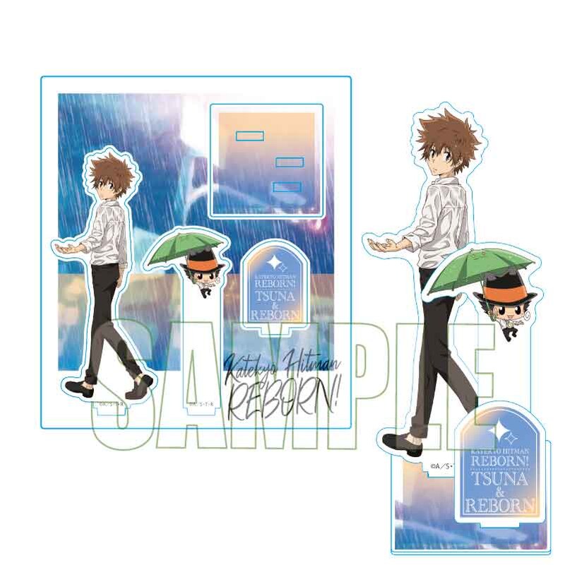 (PO) Acrylic Stand Reborn! Sawada Tsunayoshi & Reborn Rain Wet Ver. Image_1