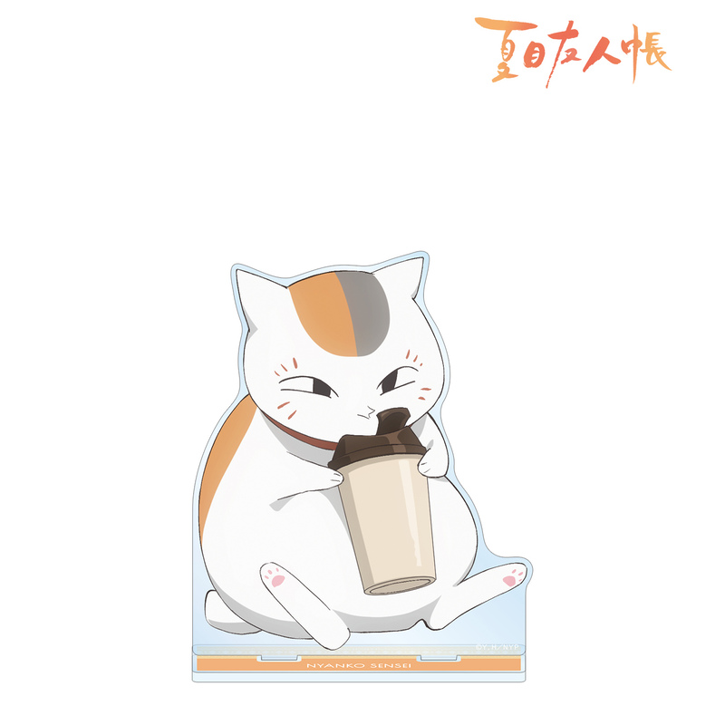 (PO) Natsume Yujincho Original Illustration Nyanko-sensei B Winter Outfit Ver. Big Acrylic Stand Image_2