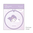 (PO) Sanrio Characters 2-way Clear Rubber Coaster Kuromi Image_2