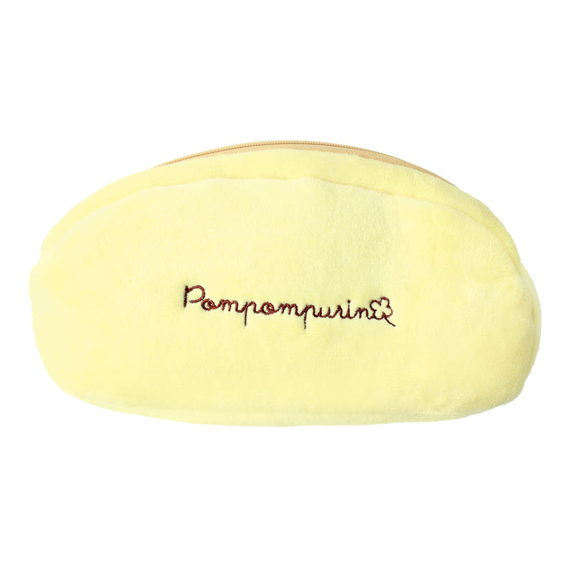 (PO) Sanrio Characters Plush Face Pen Pouch Pom Pom Purin Image_2