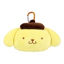 (PO) Sanrio Characters Plush Fastener Mascot with Carabiner Pom Pom Purin Image_1