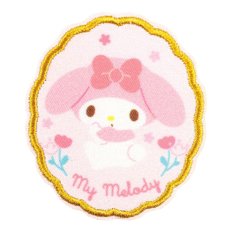 (PO) Sanrio Characters Trading Embroidery Patch Sticker Flower [BOX] Image_3