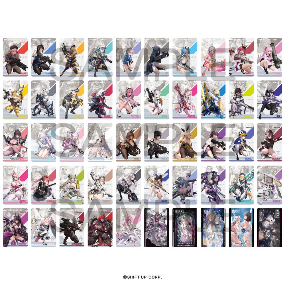 (PO) Goddess of Victory: Nikke Gun Girl Metal Card Collection (Re-issue) [BOX] Image_2