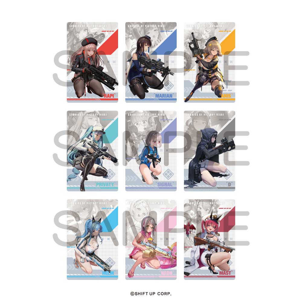 (PO) Goddess of Victory: Nikke Gun Girl Metal Card Collection (Re-issue) [BOX] Image_3