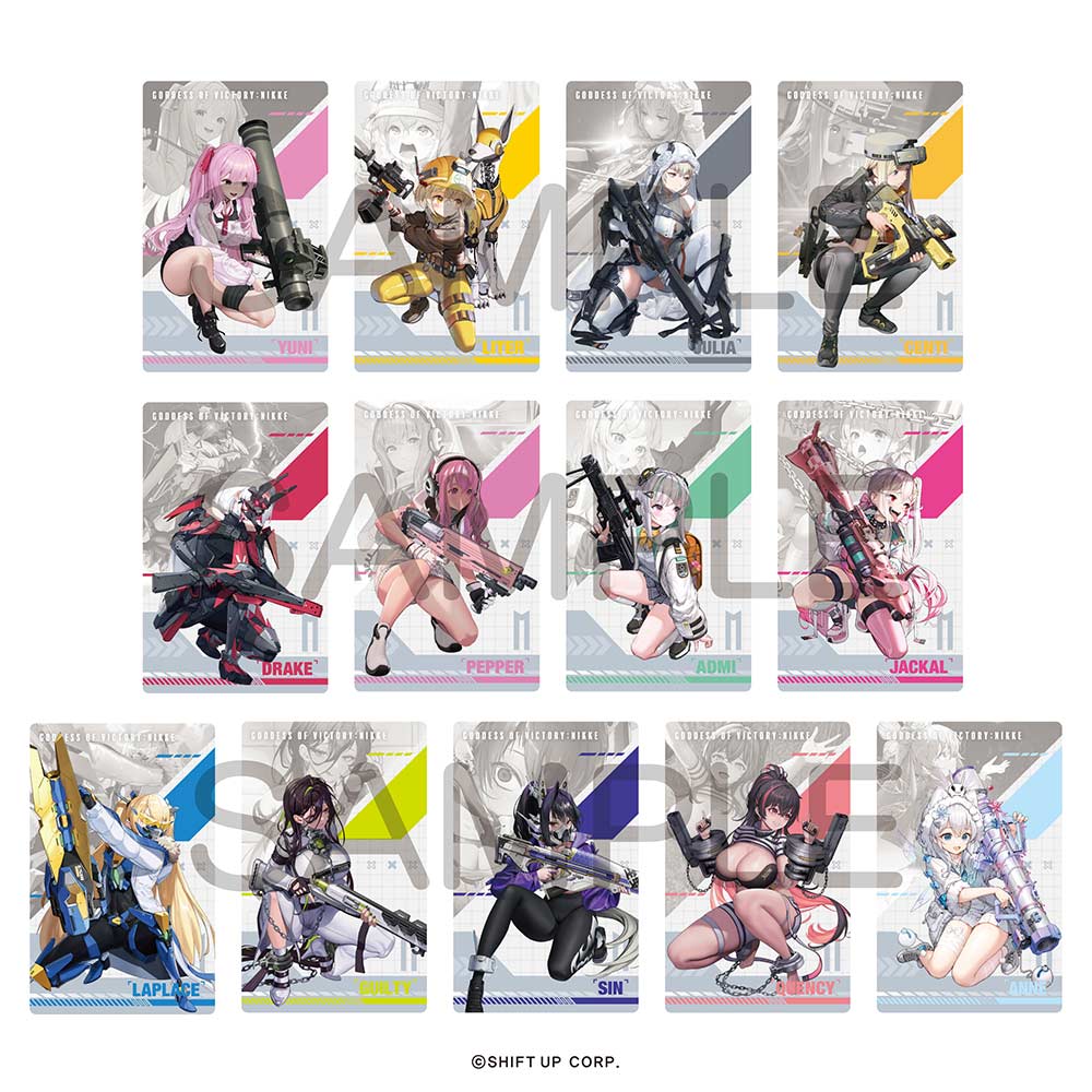 (PO) Goddess of Victory: Nikke Gun Girl Metal Card Collection (Re-issue) [BOX] Image_4