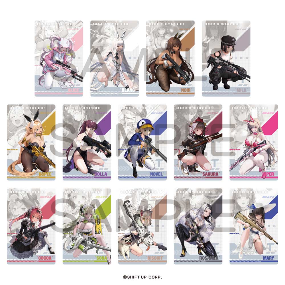 (PO) Goddess of Victory: Nikke Gun Girl Metal Card Collection (Re-issue) [BOX] Image_5