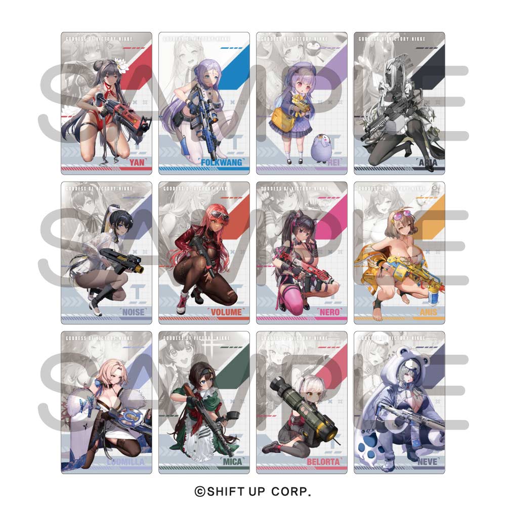 (PO) Goddess of Victory: Nikke Gun Girl Metal Card Collection Vol. 2 [BOX] Image_5