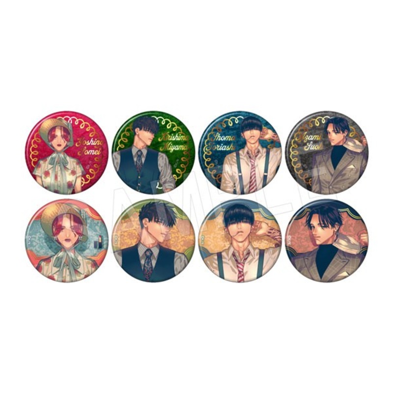 (PO) Yakuza Fiance: Raise wa Tanin ga Ii Trading Gilding Style Matte Can Badge Doll Ver. [BOX] Image_1