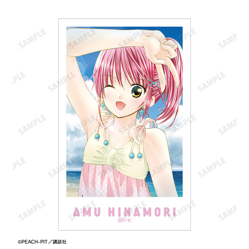 (PO) Shugo Chara! Instant Camera Style Illustration Card 5 Set Ver. A Image_4