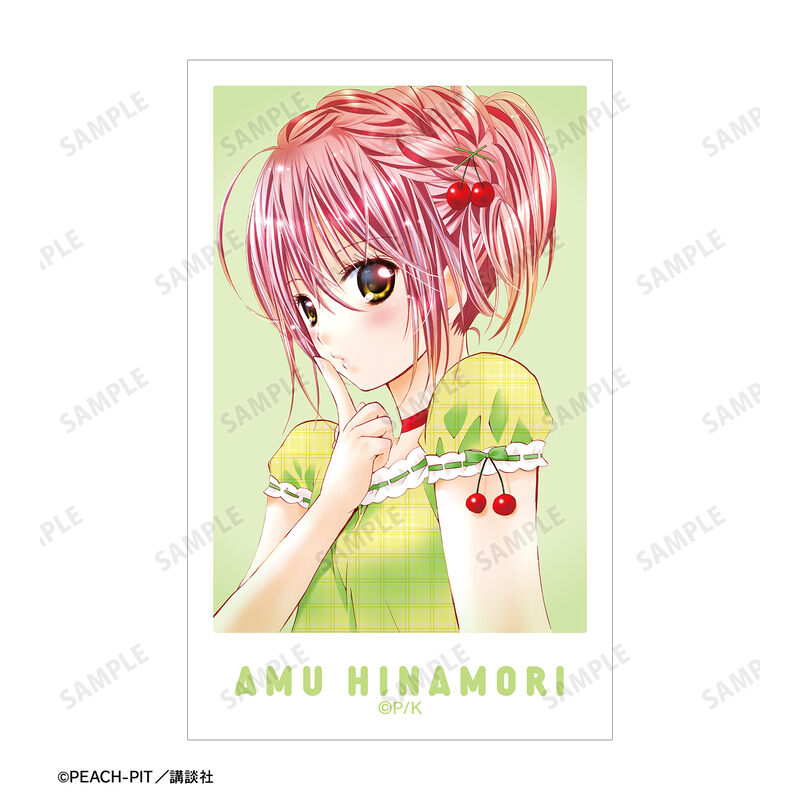 (PO) Shugo Chara! Instant Camera Style Illustration Card 5 Set Ver. B Image_7