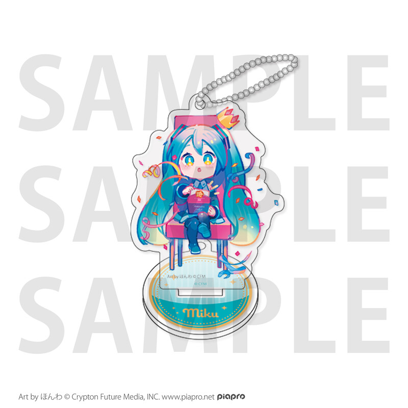 (PO) Hatsune Miku Happy 16th Birthday -Dear Creators- Surprise Party Trading Mini Character Acrylic Key Chain [BOX] Image_2