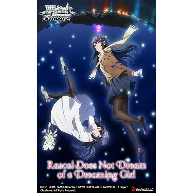 (PO) Weiss Schwarz WS Rascal Does Not Dream of a Dreaming Girl Booster (Eng) [BOX] Image_1