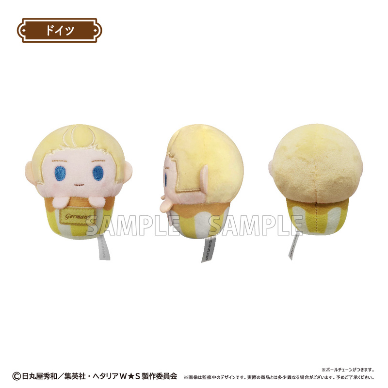 (PO) Hetalia World Stars Cupcake Tapi-nui Plush [BOX] Image_3