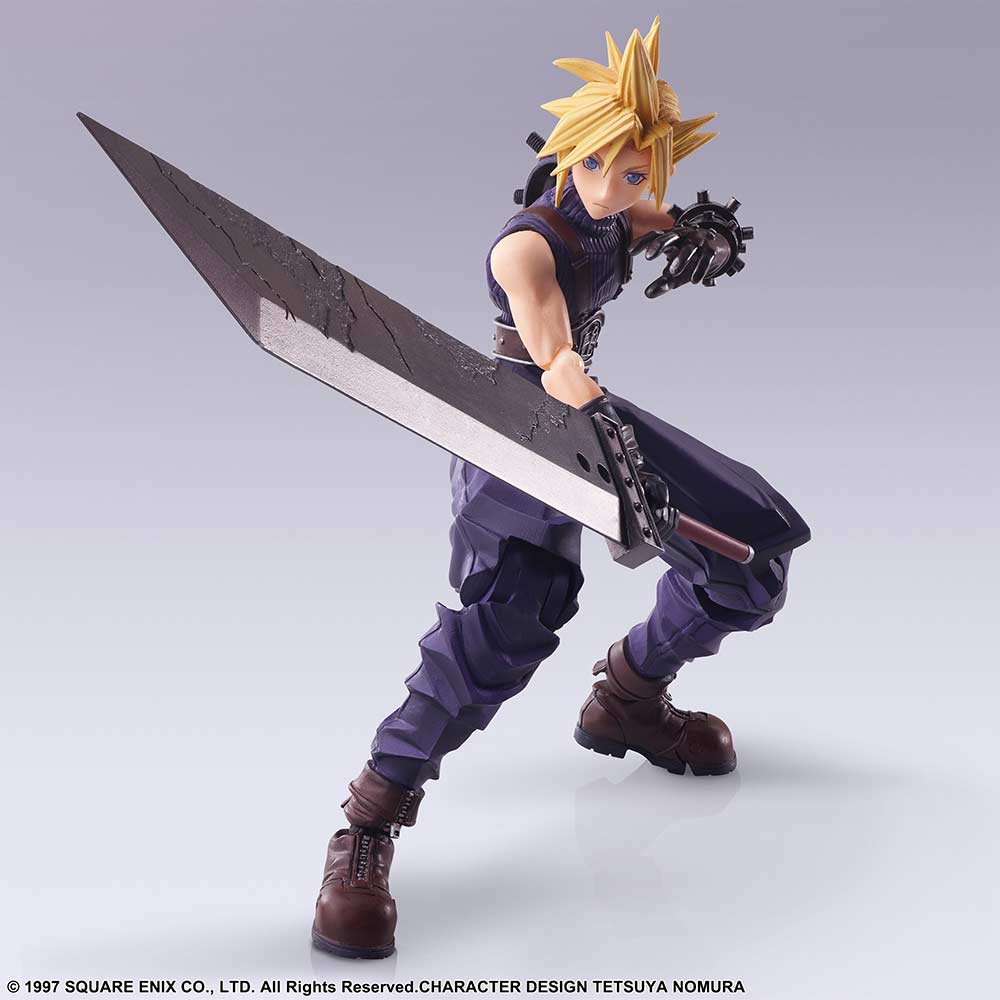 (PO) Final Fantasy VII Bring Arts - Cloud Strife (Re-issue) Image_5