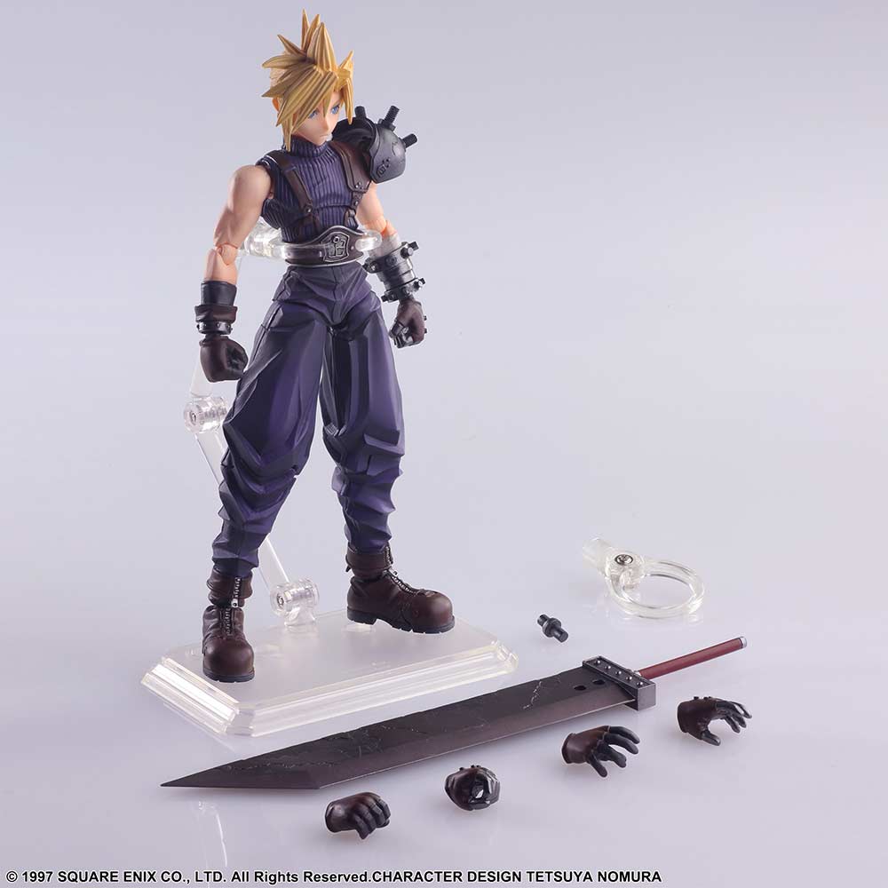 (PO) Final Fantasy VII Bring Arts - Cloud Strife (Re-issue) Image_7