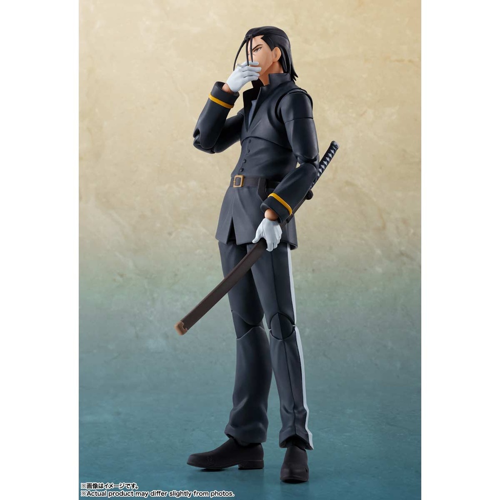 (PO) S.H.Figuarts Rurouni Kenshin: Meiji Swordsman Romantic Story - Saito Hajime Image_3