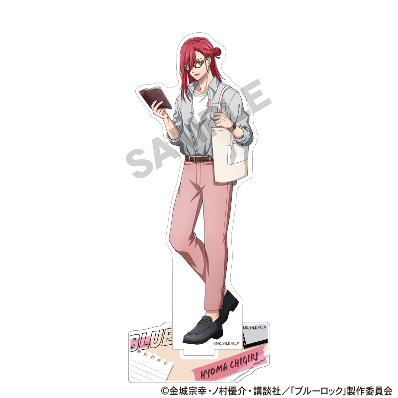 (PO) Blue Lock Acrylic Stand Chigiri Hyoma Holiday Glasses Image_1