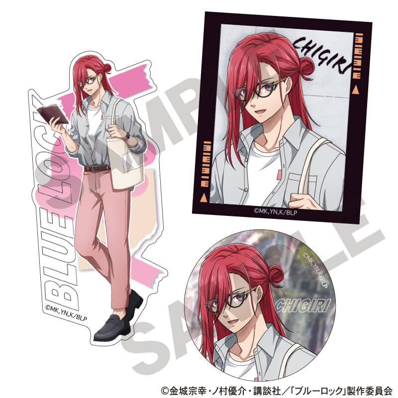 (PO) Blue Lock Sticker Set Chigiri Hyoma Holiday Glasses Image_1