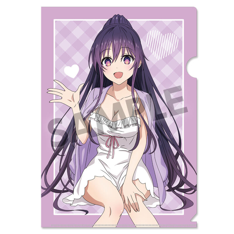 (PO) Date A Live V Original Illustration Clear File Yatogami Tohka Nightwear Ver. Image_2