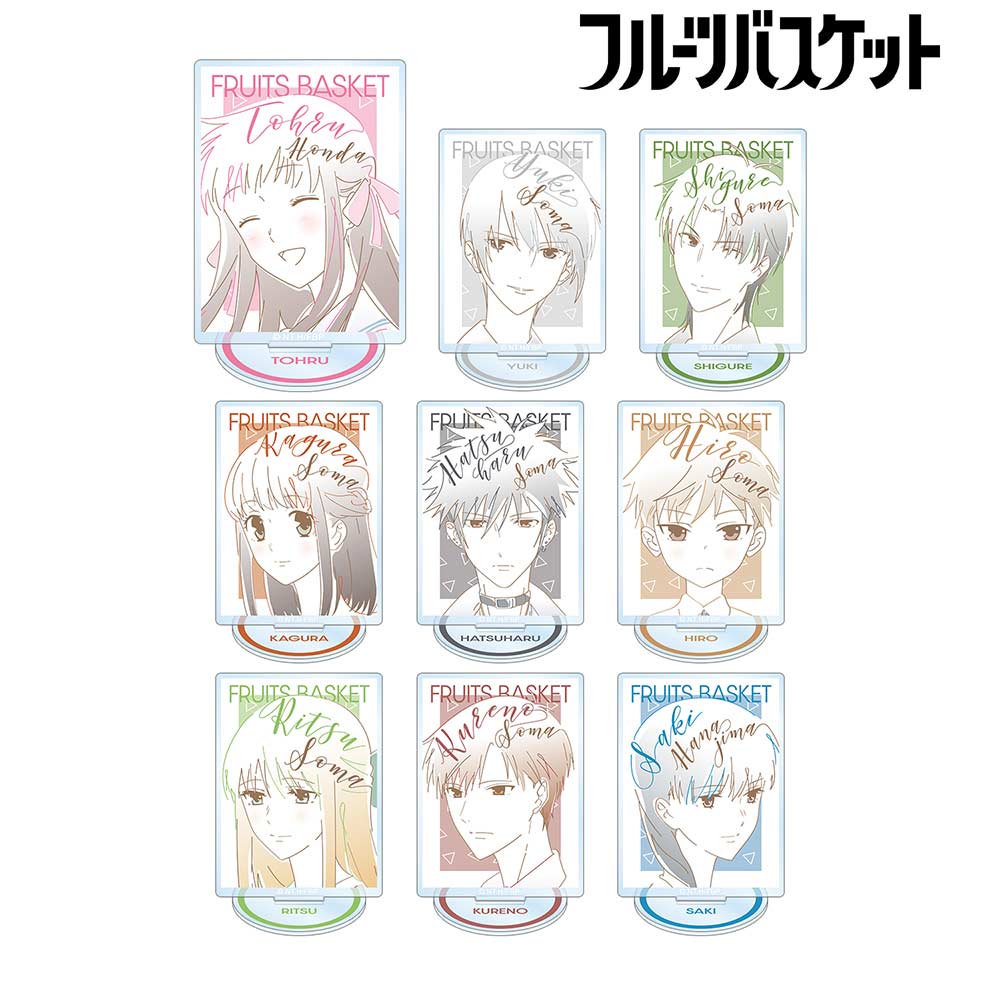(PO) Fruits Basket Trading Lette-graph Acrylic Stand Ver. A [BOX] Image_1