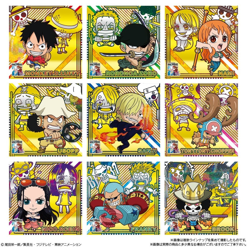 (PO) Nyaformation One Piece Great Pirate Sticker Wafer Log 9 [BOX] Image_6