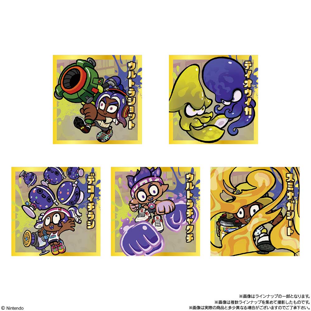 (PO) Splatoon 3 Jintori Taisen Nawa Battler Sticker Wafer Vol.2 [BOX] Image_4
