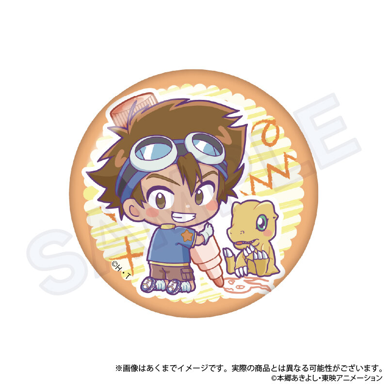 (PO) Digimon Series Trading Can Badge Oekakiccho Ver. [BOX] Image_2