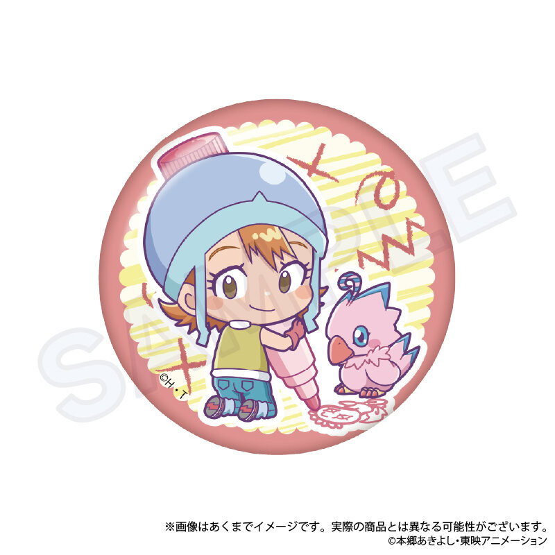 (PO) Digimon Series Trading Can Badge Oekakiccho Ver. [BOX] Image_4